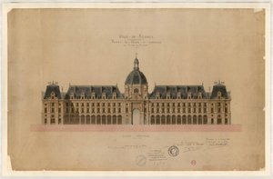 مشروع رين باليه دو كوميرس بواسطة جان بابتيست مارتينو